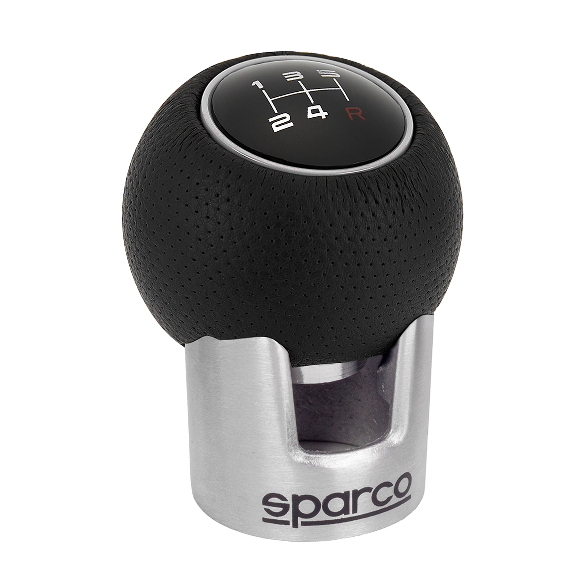 Sparco Handheld Slot Punch With Cushioned Grip, 6 mm, Silver/Black
