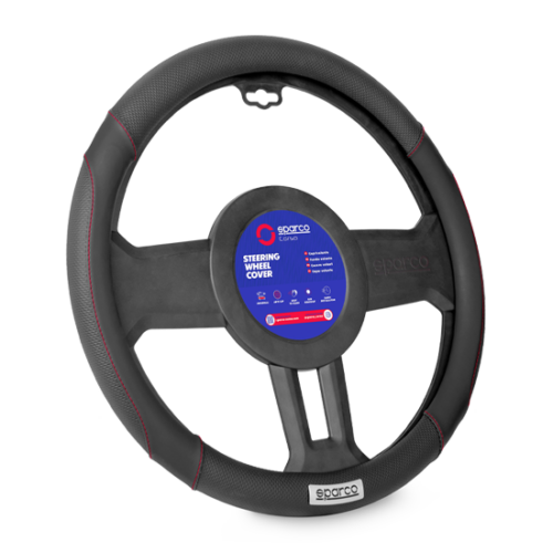 Steering Wheel Cover PU+Anti Slip PVC - Sparco Corsa