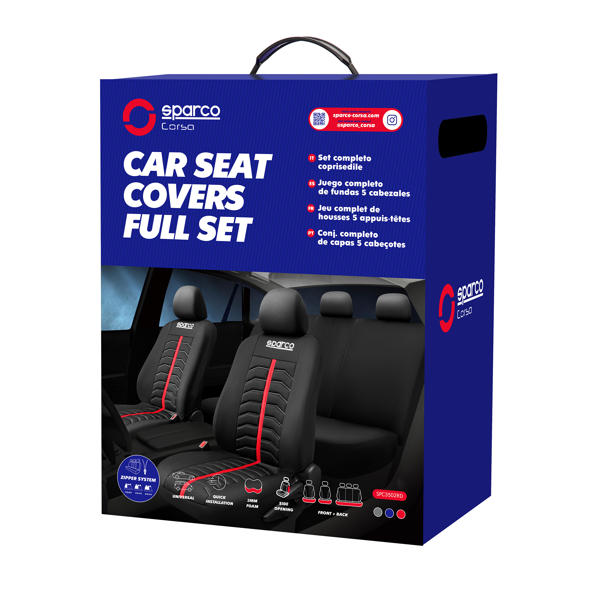 Seat Cover - Sparco Corsa