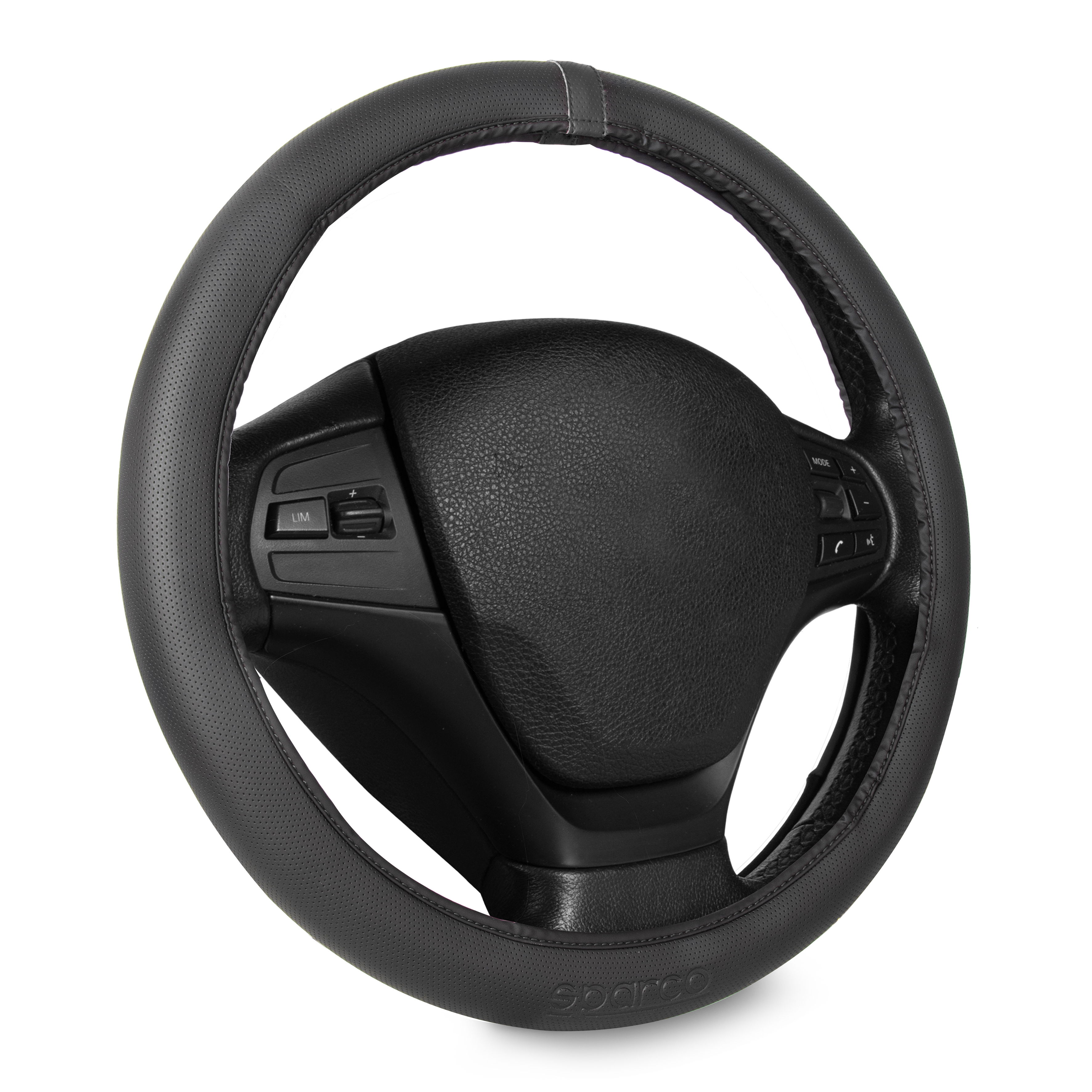 Steering wheel cover Club Sport Black - for Scania G/P/R/S series 7 -  Joostshop