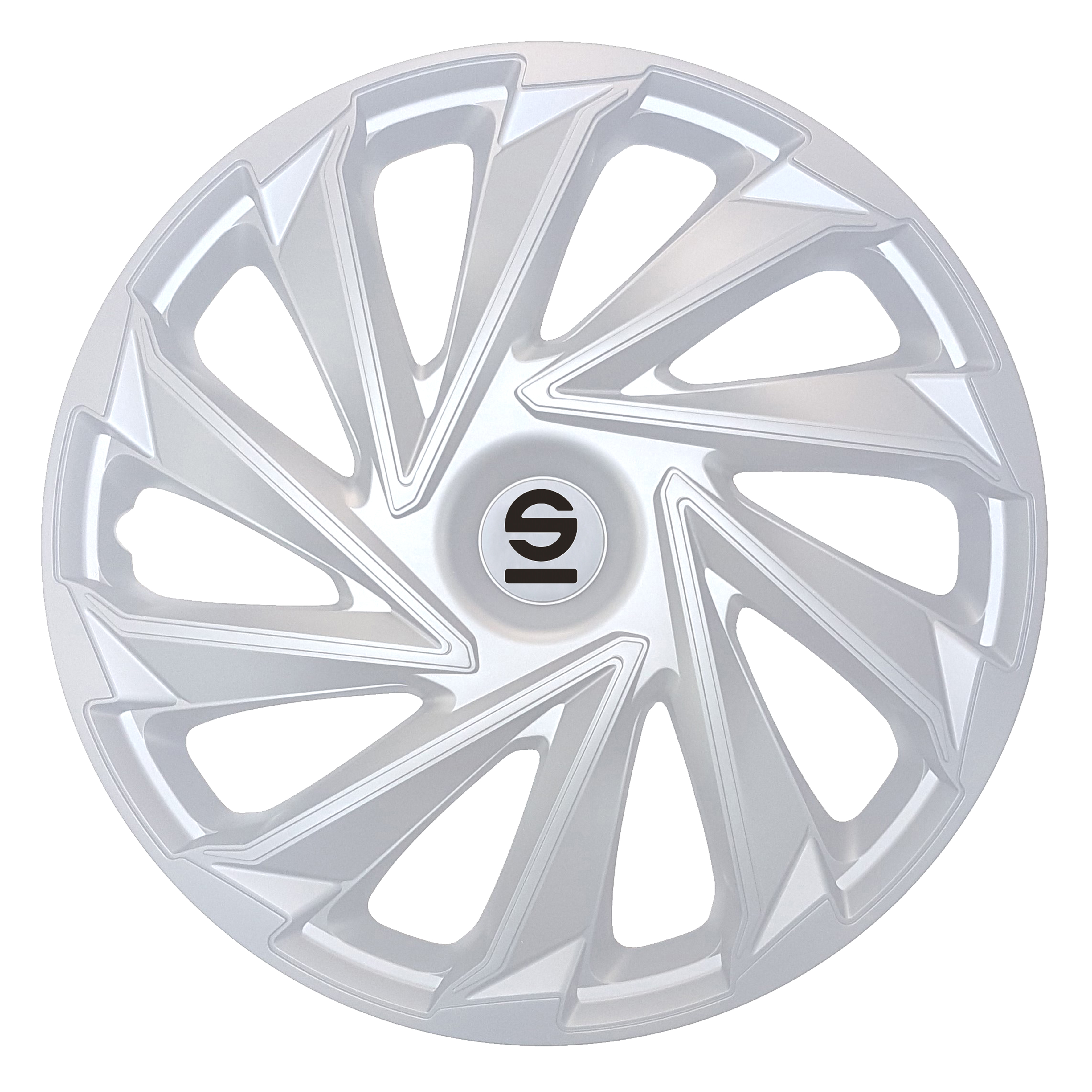 SPARCO SPC1580BK Set Wheel Covers Varese 15-inch Black 
