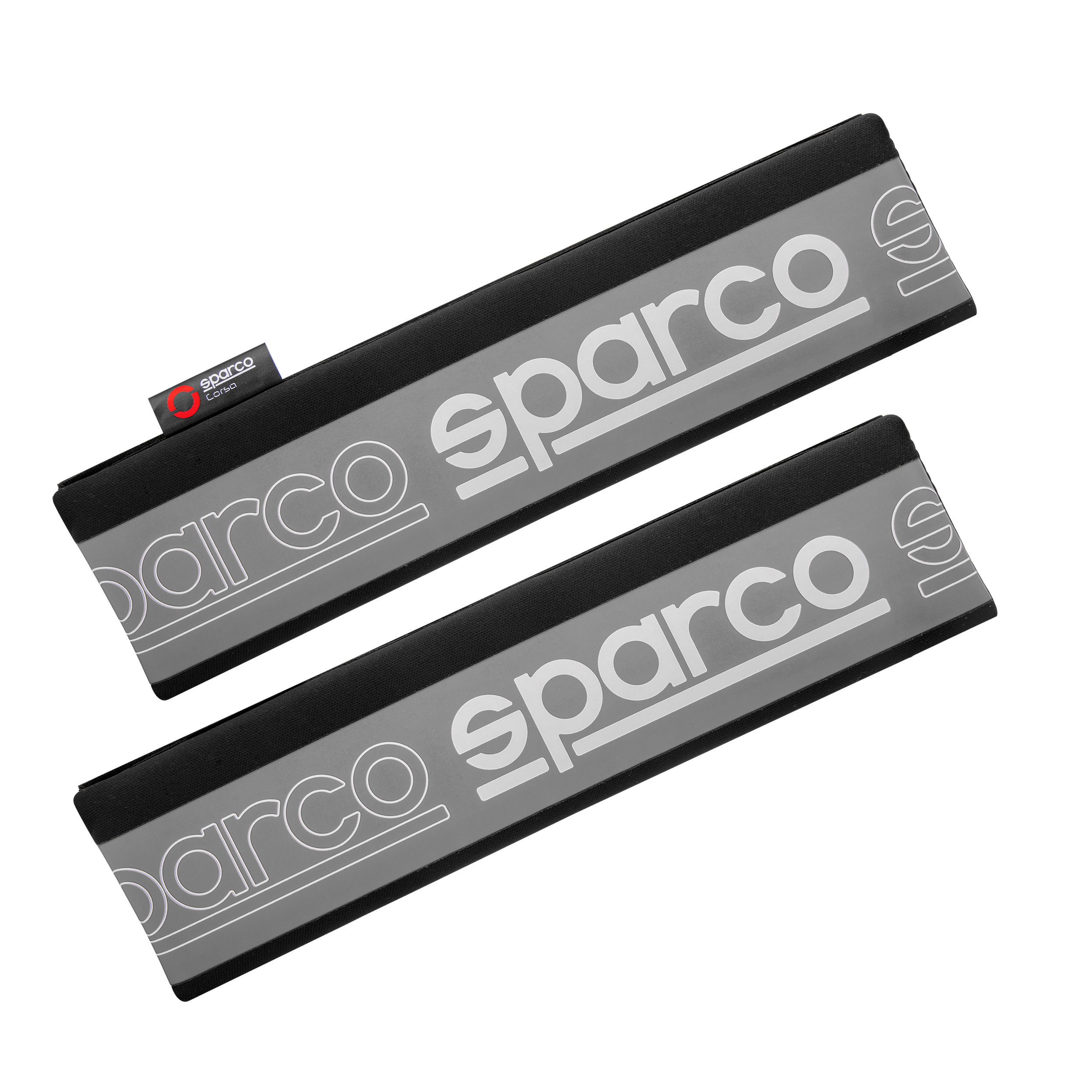 SPC1208GR SPARCO SPC Gurtpolster schwarz/grau, Polyester